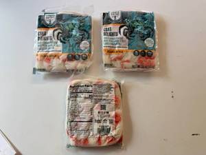lot 127 image: AA. 3x 160z Crab Delights-Louis Kemp-22025