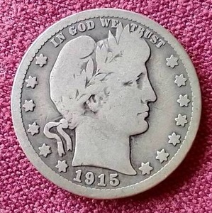 lot 33 image: 1915 Barber Quarter