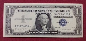 lot 54 image: Crisp & Clean Silver Certificate $1 Note