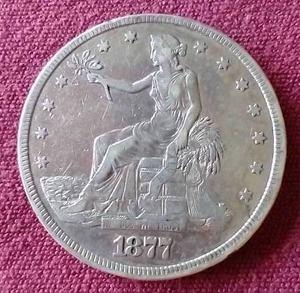1877 Trade Dollar - Nice!