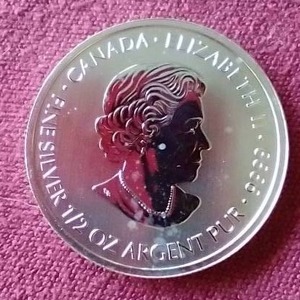 lot 84 image: 2015 Canada 12 oz Silver Devils Brigade Coin
