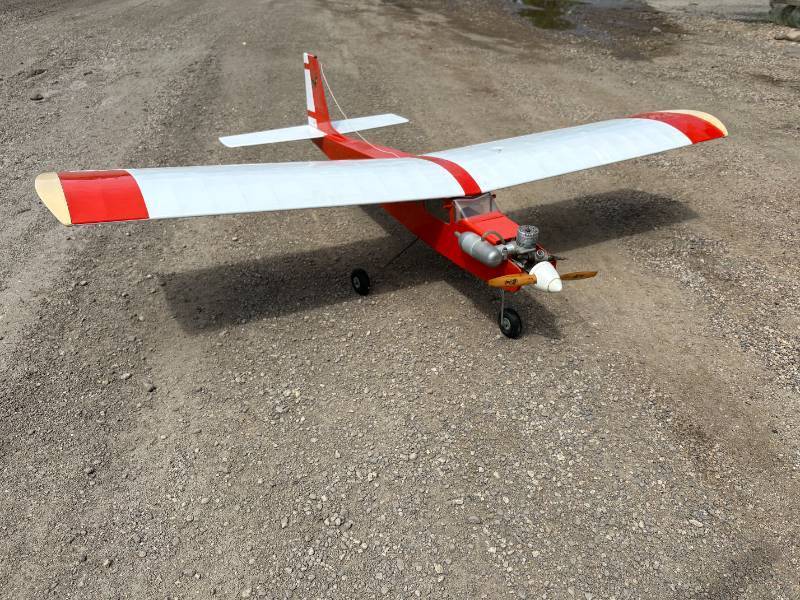 lot 7-J2025 image: Super TIGRE 1981 8385 world champion Eagle CG, RC plane Extra Ship Cost