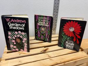 lot 73-J2025 image: Set of Three Vintage V.C. Andrews Hardcovers  Including First Editions and Book Club Editions