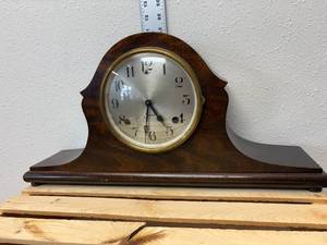 lot 74-J2025 image: Elegant Antique Sessions Mantel Clock  Early 1900s Dulce Mechanical 8-Day Movement