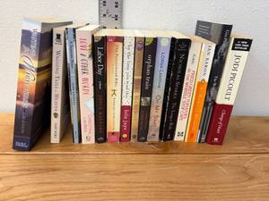 lot 94-J2025 image: 15 Soft Cover Books  Perfect for Weekend or Summer Reading