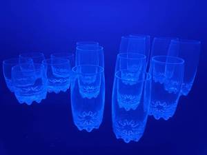 lot 134-J2025 image: 15-Piece Bormioli ROCCO Galassia Crystal Glasses Set