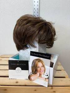 lot 139-J2025 image: New In-Box Toni Brattin Hair Fabulous Wig  Model #340 Timeless Plus