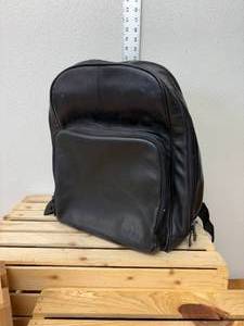 lot 159-J2025 image: Adidas Black Leather Backpack