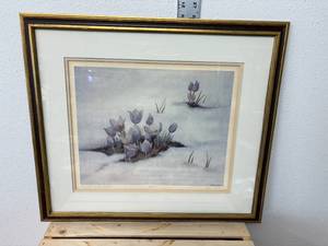 lot 161-J2025 image: Artist-Signed PrintCaucuses in the Snowby Joyce Lueschow