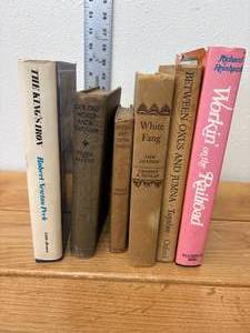lot 22-J2025 image: Collection of Six Historical & Noteworthy Books