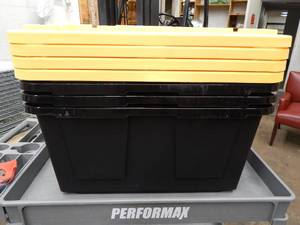 Greenmade Storage Bin with Lid, 27 Gallon