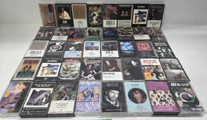 lot 130 image: Lot of 40 Vintage Mostly Rock & Roll Cassette Tapes #9