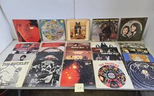 lot 11 image: Lot of Assorted Vintage Vinyl Rock & Roll Records #11