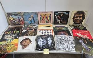 lot 12 image: Lot of Assorted Vintage Vinyl Rock & Roll Records #12