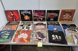 lot 13 image: Lot of Assorted Vintage Vinyl Rock & Roll Records #13