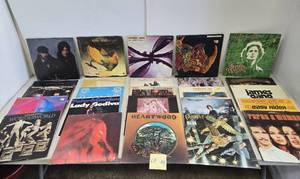 lot 14 image: Lot of Assorted Vintage Vinyl Rock & Roll Records #14