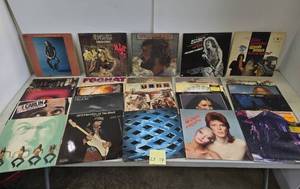lot 17 image: Lot of Assorted Vintage Vinyl Rock & Roll Records #17