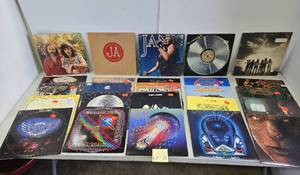 lot 18 image: Lot of Assorted Vintage Vinyl Rock & Roll Records #18