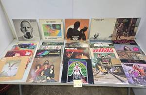 lot 26 image: Lot of Assorted Vintage Vinyl Rock & Roll Records #26