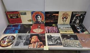 lot 46 image: Lot of Assorted Vintage Vinyl Rock & Roll Records #46