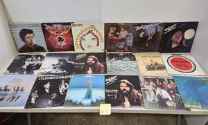 lot 50 image: Lot of Assorted Vintage Vinyl Rock & Roll Records #50