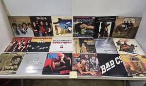 lot 51 image: Lot of Assorted Vintage Vinyl Rock & Roll Records #51