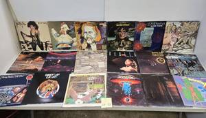 lot 52 image: Lot of Assorted Vintage Vinyl Rock & Roll Records #52