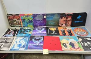 lot 59 image: Lot of Assorted Vintage Vinyl Rock & Roll Records #59
