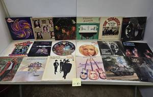 lot 60 image: Lot of Assorted Vintage Vinyl Rock & Roll Records #60