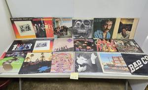 lot 61 image: Lot of Assorted Vintage Vinyl Rock & Roll Records #61