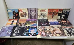 lot 62 image: Lot of Assorted Vintage Vinyl Rock & Roll Records #62