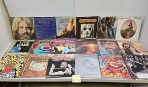 lot 63 image: Lot of Assorted Vintage Vinyl Rock & Roll Records #63