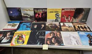 lot 65 image: Lot of Assorted Vintage Vinyl Rock & Roll Records #65