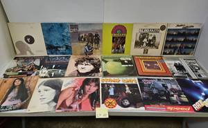lot 68 image: Lot of Assorted Vintage Vinyl Rock & Roll Records #68