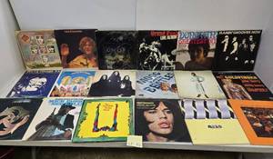 lot 72 image: Lot of Assorted Vintage Vinyl Rock & Roll Records #72
