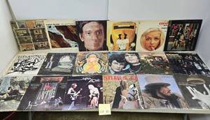 lot 80 image: Lot of Assorted Vintage Vinyl Rock & Roll Records #80