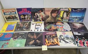 lot 81 image: Lot of Assorted Vintage Vinyl Rock & Roll Records #81