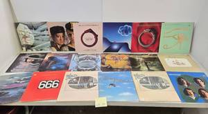 lot 89 image: Lot of Assorted Vintage Vinyl Rock & Roll Records #89