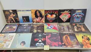 lot 90 image: Lot of Assorted Vintage Vinyl Rock & Roll Records #90