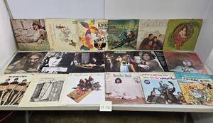lot 98 image: Lot of Assorted Vintage Vinyl Rock & Roll Records #98