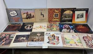lot 100 image: Lot of Assorted Vintage Vinyl Rock & Roll Records #100