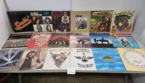 lot 106 image: Lot of Assorted Vintage Vinyl Rock & Roll Records #106