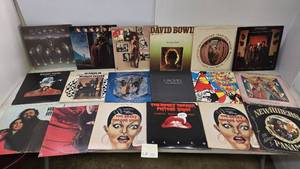 lot 111 image: Lot of Assorted Vintage Vinyl Rock & Roll Records #111
