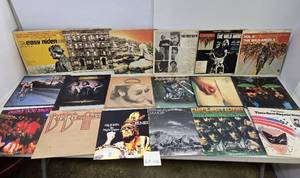 lot 112 image: Lot of Assorted Vintage Vinyl Rock & Roll Records #112