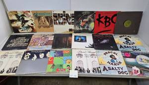 lot 117 image: Lot of Assorted Vintage Vinyl Rock & Roll Records #117