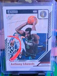 lot 98 image: ANTHONY EDWARDS 2024-25 PANINI DONRUSS