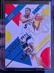 lot 65 image: ANTHONY EDWARDS 2024-25 PANINI COURT KINGS MODERN STROKES