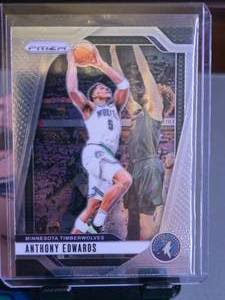 lot 68 image: ANTHONY EDWARDS 2024-25 PANINI PRIZM