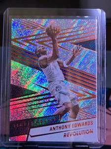 lot 62 image: ANTHONY EDWARDS 2024-25 PANINI REVOLUTIONS
