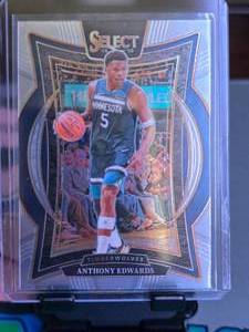 lot 64 image: ANTHONY EDWARDS 2024-25 PANINI SELECT CONCOURSE
